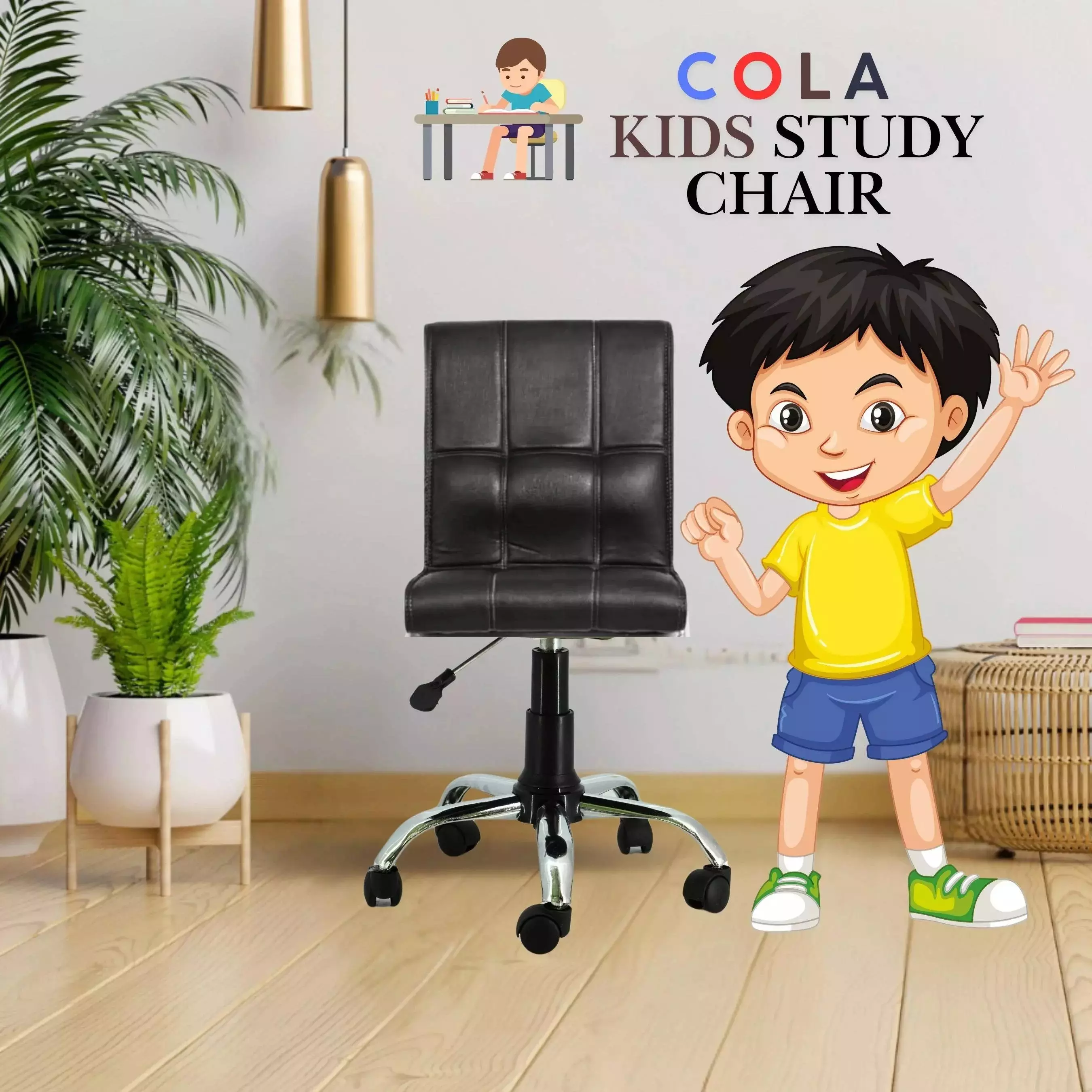 zidle-cola-kids-study-armless-compact-chair-90x44-cm-leatherette-ergonomic-design-black-for-study-use-pack-of-2-pcs
