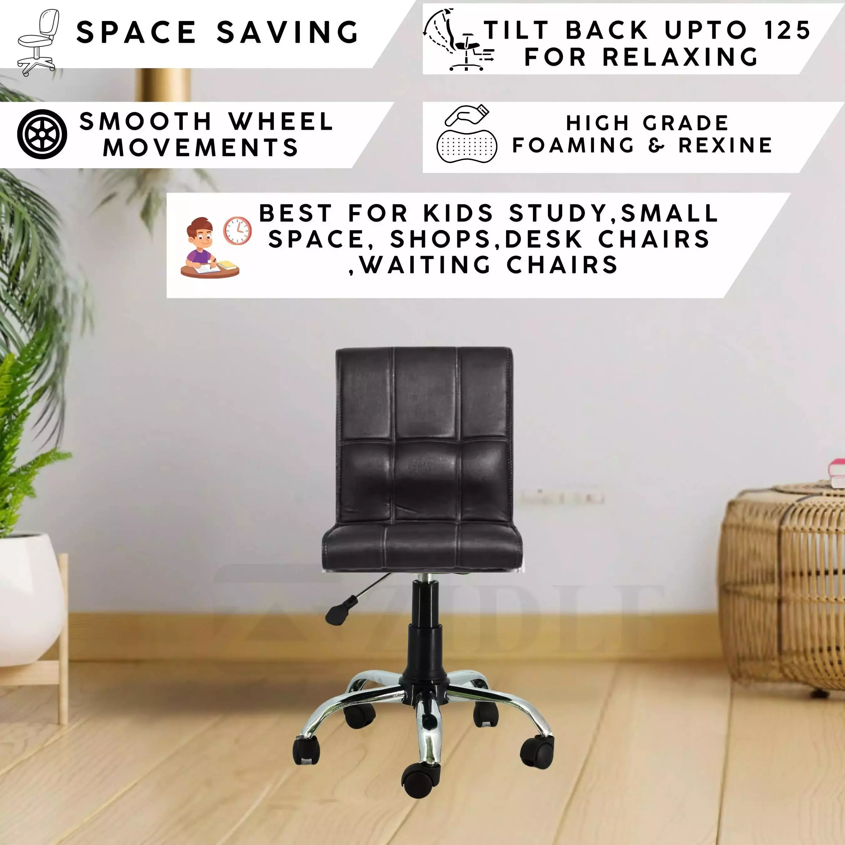 zidle-cola-kids-study-armless-compact-chair-90x44-cm-leatherette-ergonomic-design-black-for-study-use-pack-of-2-pcs