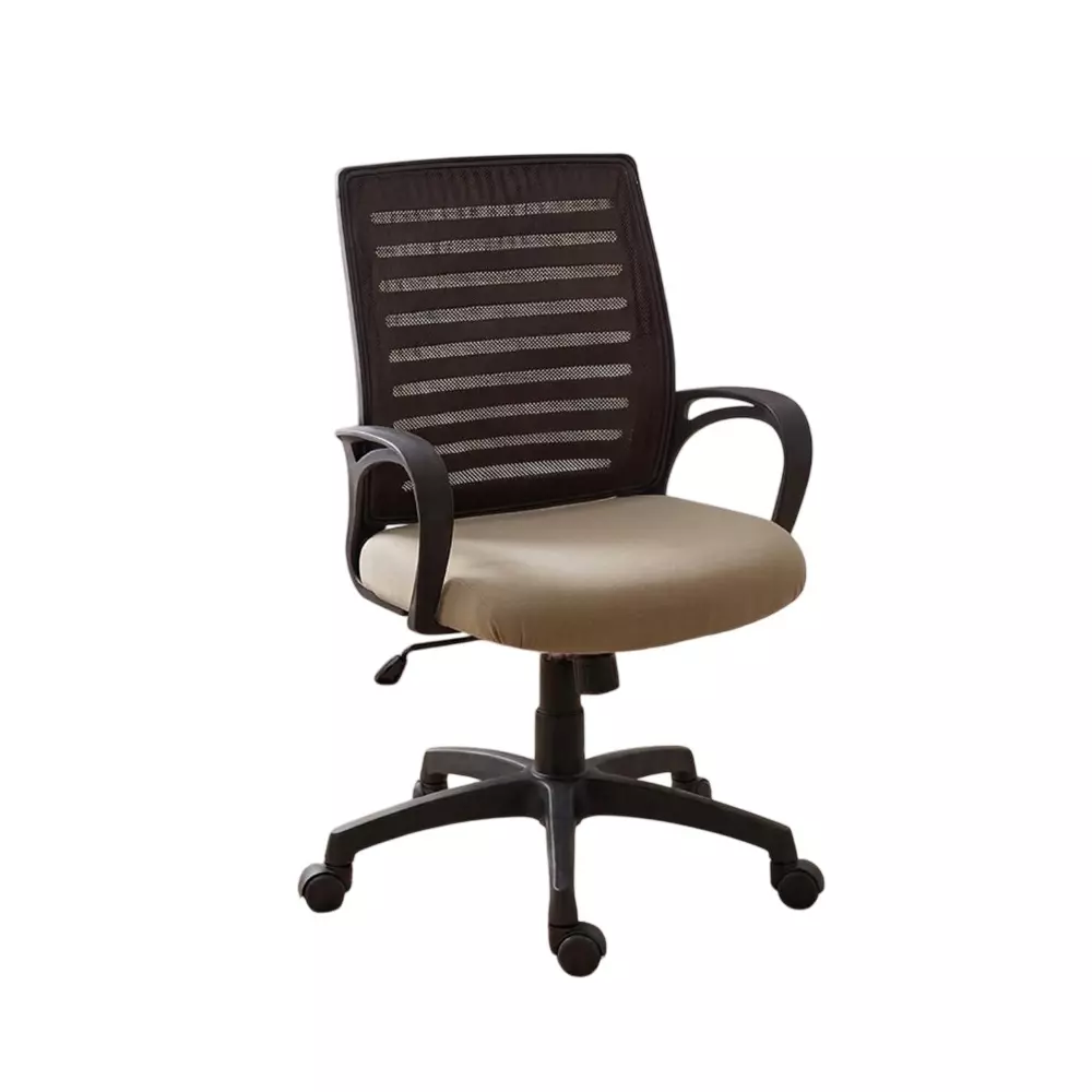 Activa Jerry Ergonomic Office Chair Medium Back Mesh Fabric for Home & Office Use
