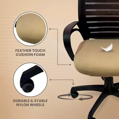 activa-jerry-ergonomic-office-chair-medium-back-mesh-fabric-beige-for-home-office-use