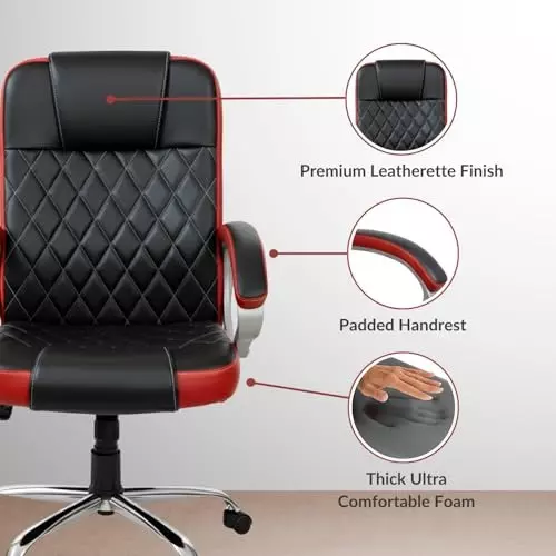 activa-kohinoor-executive-executive-office-chair-with-cushioned-seat-arm-rest-high-back-upholstered-leather-red-black-for-home-gaming-office-use