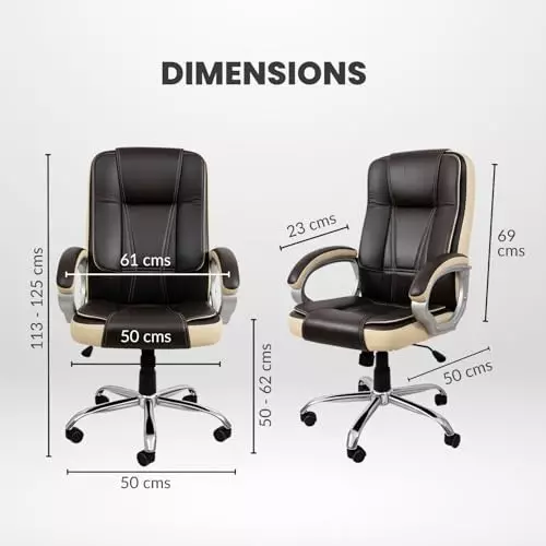 activa-venture-ergonomic-office-chair-with-arm-rest-high-back-leatherette-pu-foam-coffee-beige-for-home-office-use