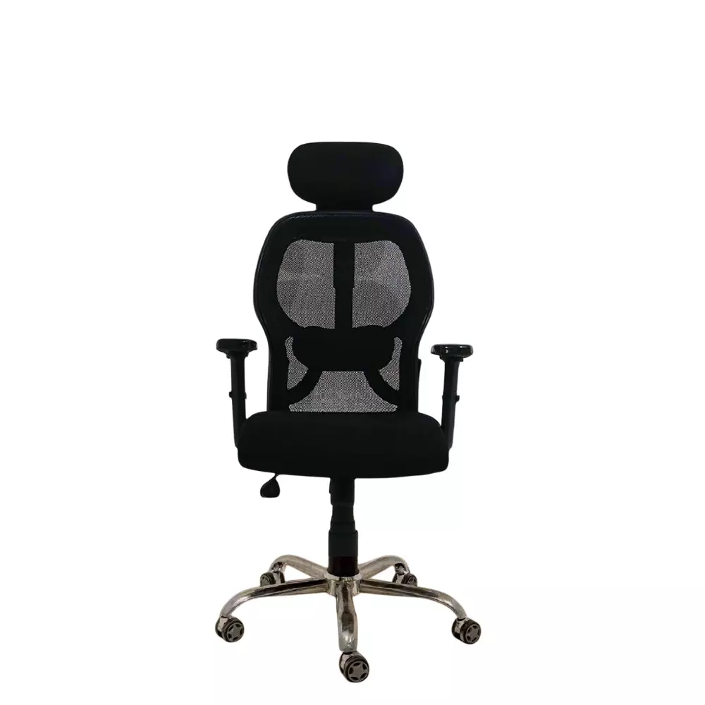 MY CUBICLES Titan Throne Matrix Ergonomic Office Chair High Back Polyurethane Foam Weight Capacity Upto 120 Kg Black, MC0053