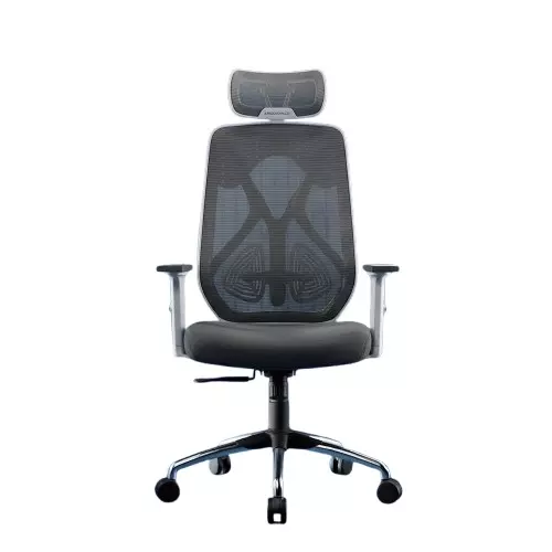 Activa Hector Ergonomic Office Chair with 2D Arm Rest & Adjustable Height High Back Mesh Fabric Lumbar Support for Home & Office Use