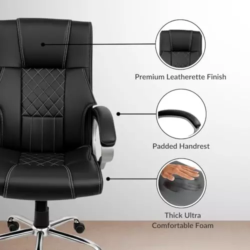 activa-kim-ergonomic-office-chair-with-padded-seat-arm-rest-high-back-premium-leatherette-black-for-home-office-use