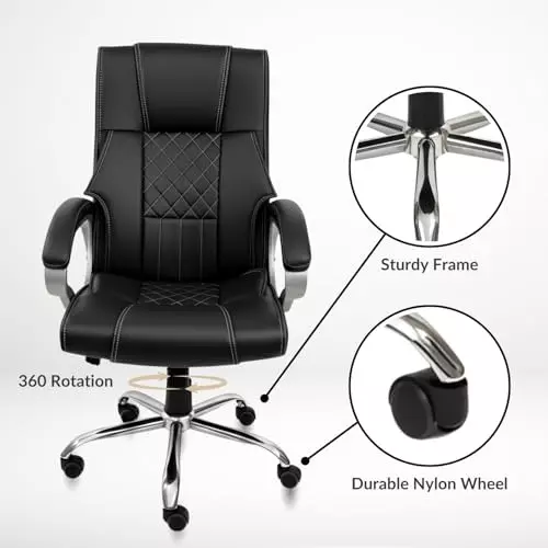 activa-kim-ergonomic-office-chair-with-padded-seat-arm-rest-high-back-premium-leatherette-black-for-home-office-use
