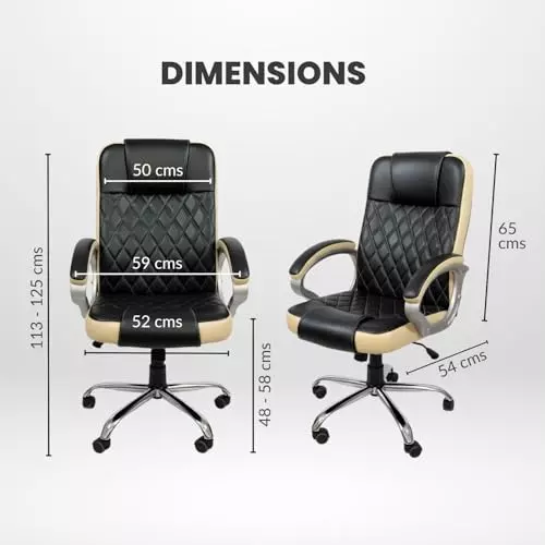 activa-kohinoor-executive-executive-office-chair-with-cushioned-seat-arm-rest-high-back-upholstered-leather-beige-black-for-home-gaming-office-use