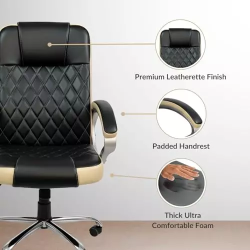 activa-kohinoor-executive-executive-office-chair-with-cushioned-seat-arm-rest-high-back-upholstered-leather-beige-black-for-home-gaming-office-use