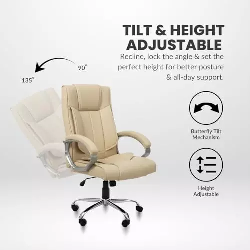 activa-kylie-ergonomic-boss-chair-with-padded-seat-arm-rest-high-back-premium-leatherette-pu-foam-beige-for-home-gaming-office-use