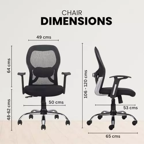 activa-marvel-pro-ergonomic-office-chair-with-cushioned-seat-arm-rest-medium-back-mesh-fabric-lumbar-support-black-for-home-office-use