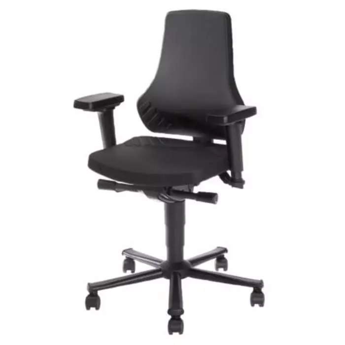 Bosch Rexroth Black Plastic Desk Chair, 120kg Weight Capacity, 3842546763