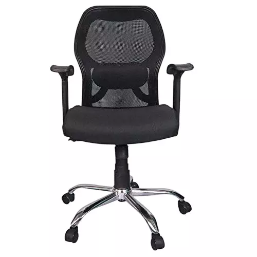 SAHANI Matrix Medium Back Office Chair Mesh Fabric Arm Rest, SSF-04
