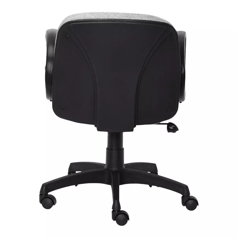 SAHANI Mid Back Office Chair Leatherette Arm Rest Grey, SSF-20