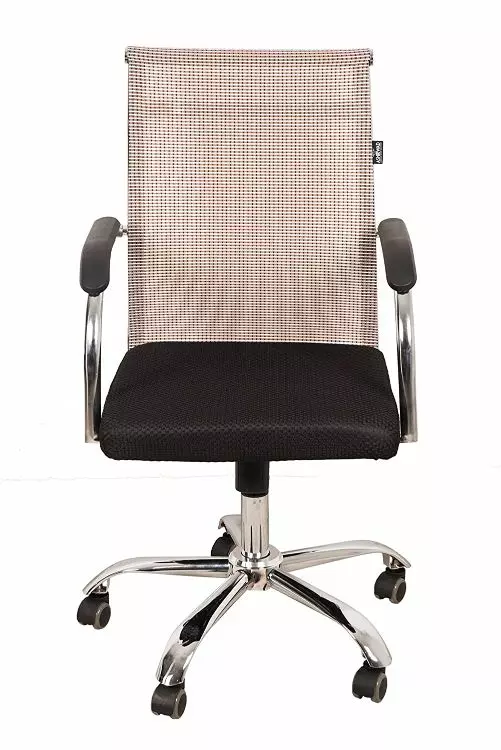 Ib basics Beige Mesh Executive Revolving Chair