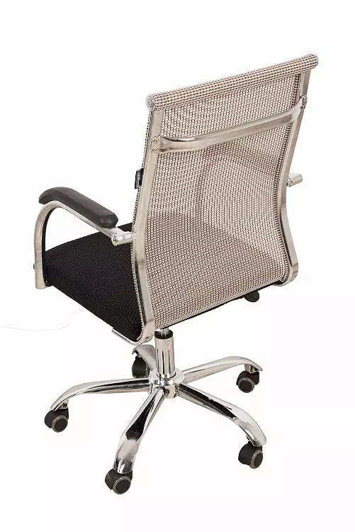 Ib basics Beige Mesh Executive Revolving Chair