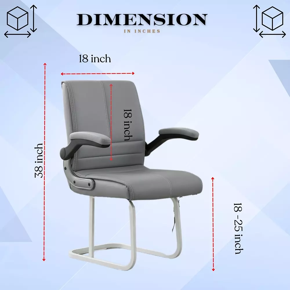 maxson-office-visitor-waiting-client-chair-with-flip-up-handles-double-support-legs-150-kg-weight-capacity-synthetic-leather-upholstery-brown