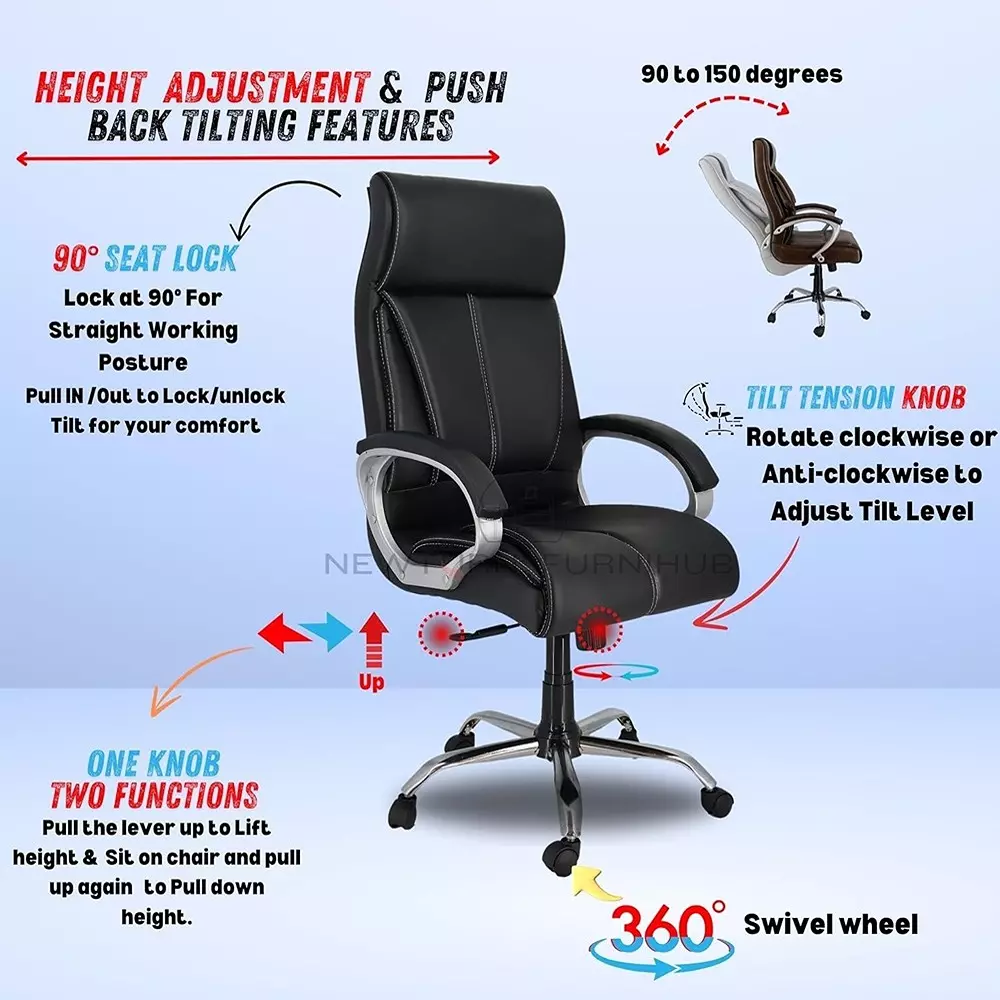 newturn-ranger-premium-office-chair-office-chairs-black-42-x-42-x-42-cm