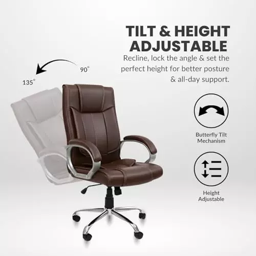 activa-kylie-ergonomic-boss-chair-with-padded-seat-arm-rest-high-back-premium-leatherette-pu-foam-coffee-for-home-gaming-office-use