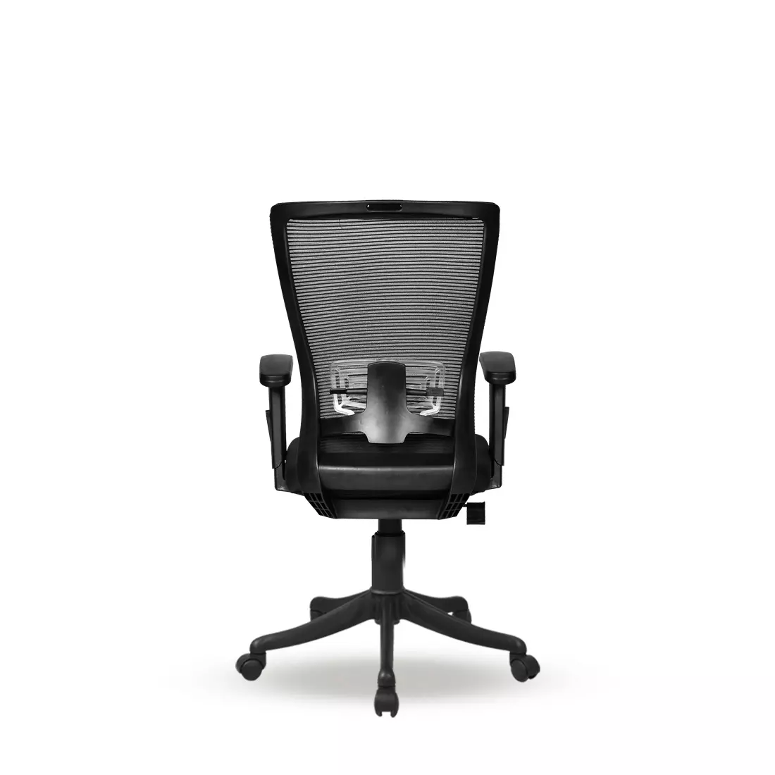 Mango Blossom Majesty Black Mid Back Office Chair