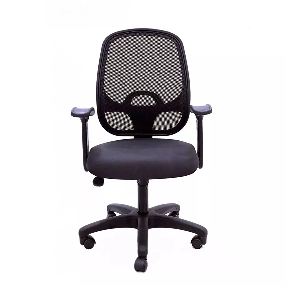 VISION SEATING Office Chairs Fabric, Black
