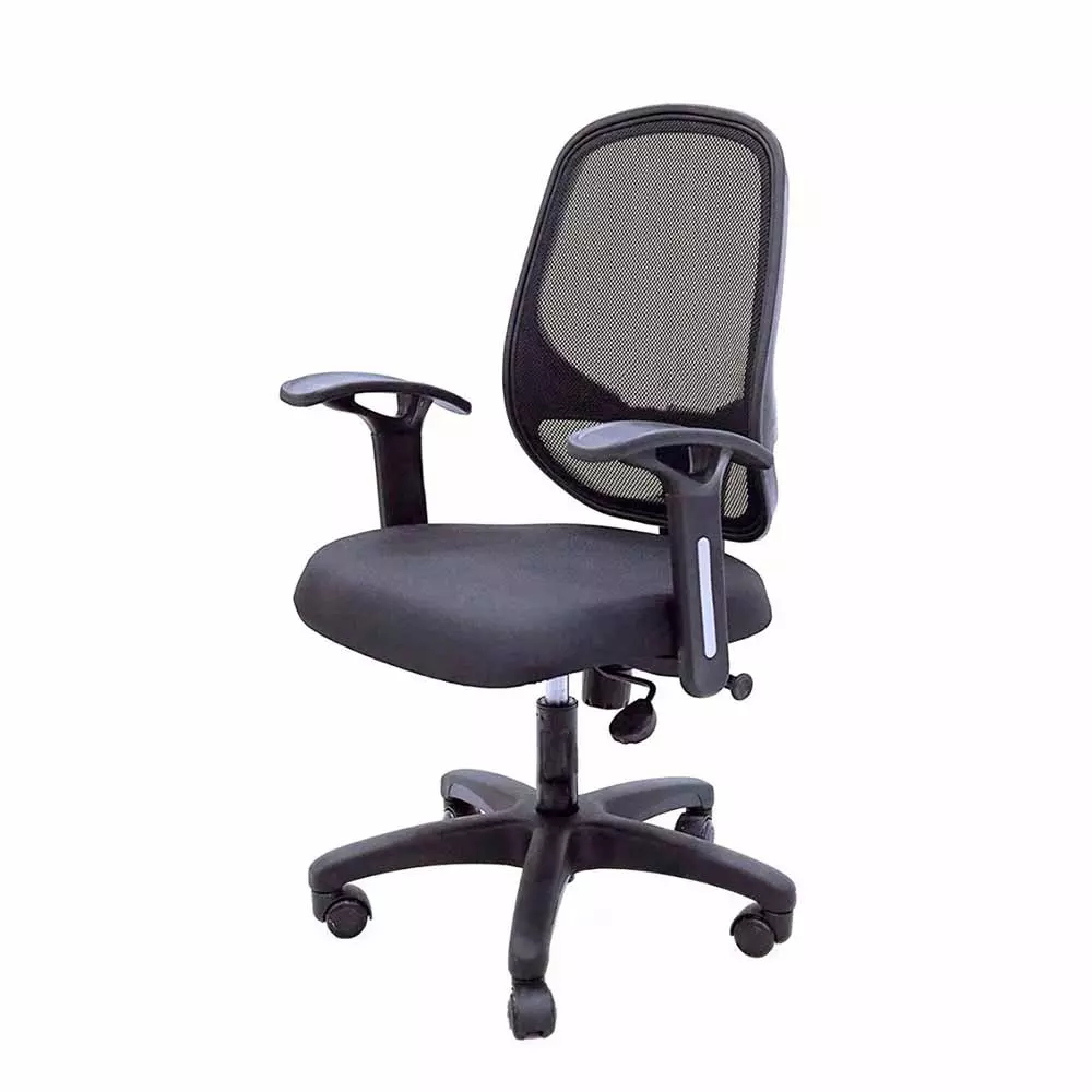 VISION SEATING Office Chairs Fabric, Black