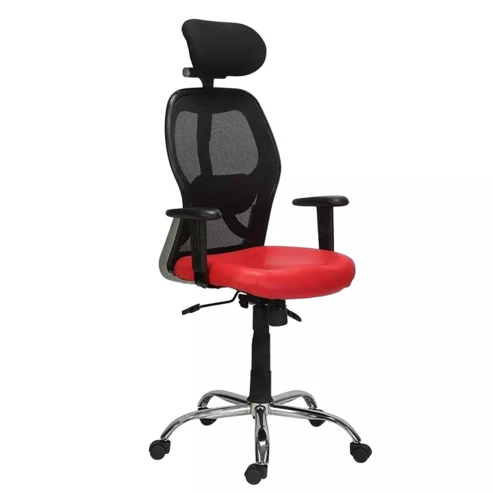 SAHANI Matrix High Back Office Chair Mesh Fabric Arm Rest Red, SSF-01