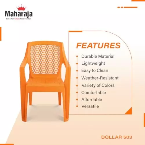 maharaja-matt-pattern-plastic-chairs-up-to-200-kg-weight-capacity-orange-dollar-503-pack-of-4-pcs