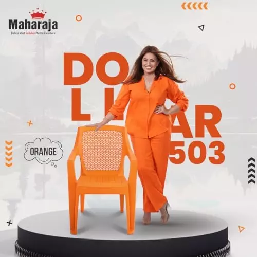 maharaja-matt-pattern-plastic-chairs-up-to-200-kg-weight-capacity-orange-dollar-503-pack-of-4-pcs