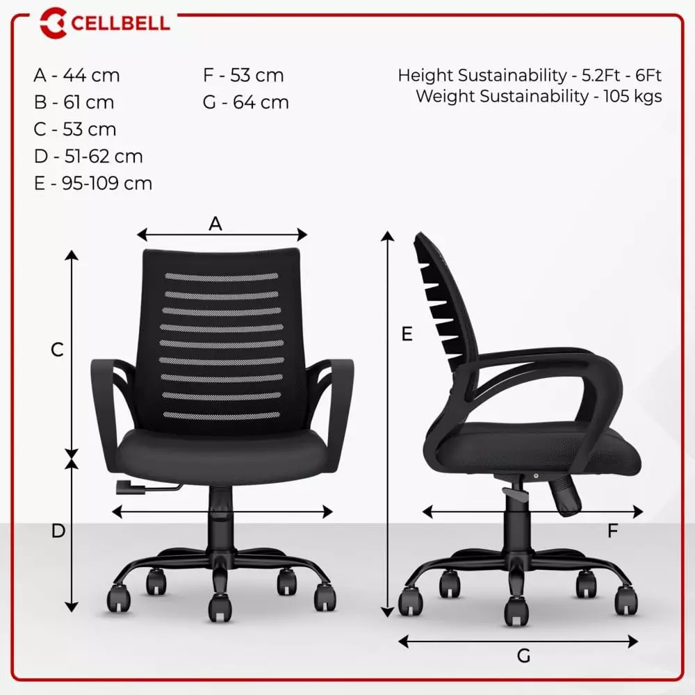 roarwood-office-chair-ergonomic-medium-back-seat-height-adjustable-revolving-with-heavy-duty-metal-base-black