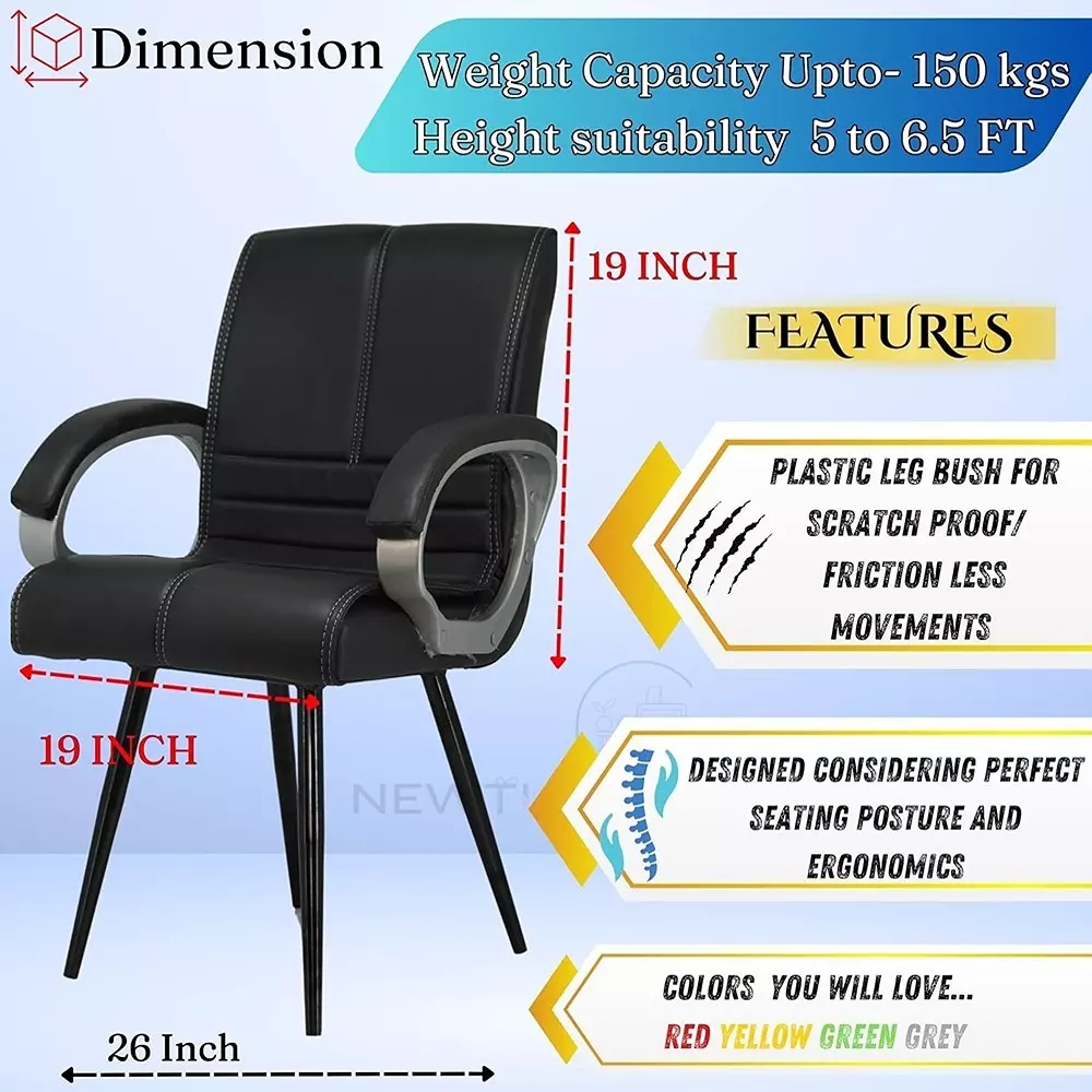 newturn-prism-premium-visitor-office-chairs-black-50-x-50-x-80-cm