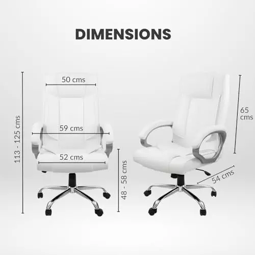 activa-kylie-ergonomic-boss-chair-with-padded-seat-arm-rest-high-back-premium-leatherette-pu-foam-white-for-home-gaming-office-use