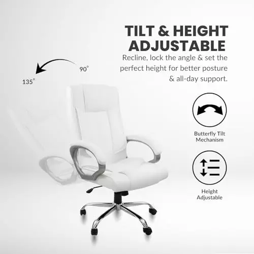 activa-kylie-ergonomic-boss-chair-with-padded-seat-arm-rest-high-back-premium-leatherette-pu-foam-white-for-home-gaming-office-use