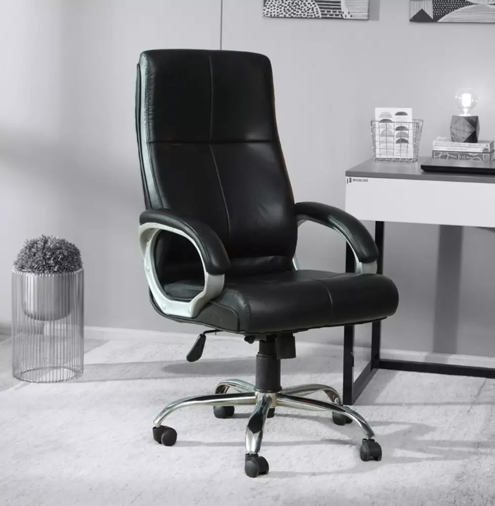 Modern India Seating High Back Manager Chair Black Mi28