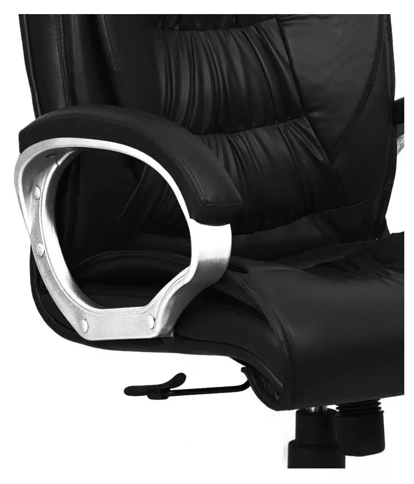 Ib basics Fantasia High Back Office Chair Black Leatherette CBL008