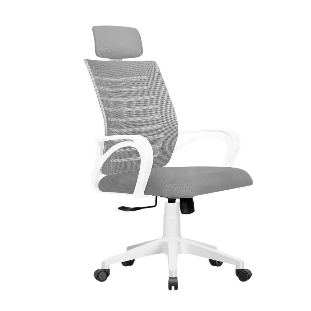 Rose Elite Ergonomic Office Chair High Back White & Grey India