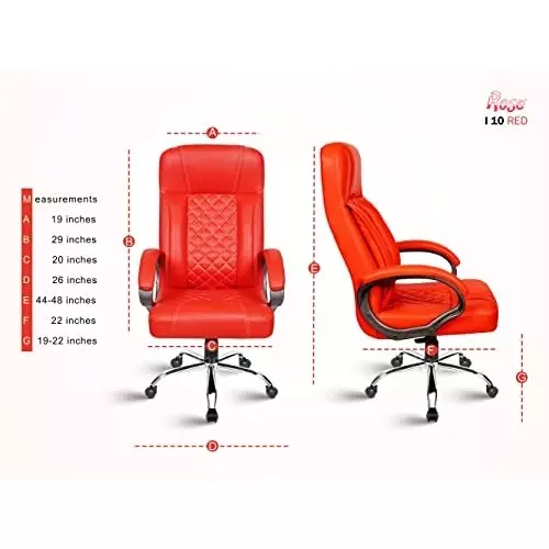 Rose I10 Revolving Office Chair High Back Apricot India