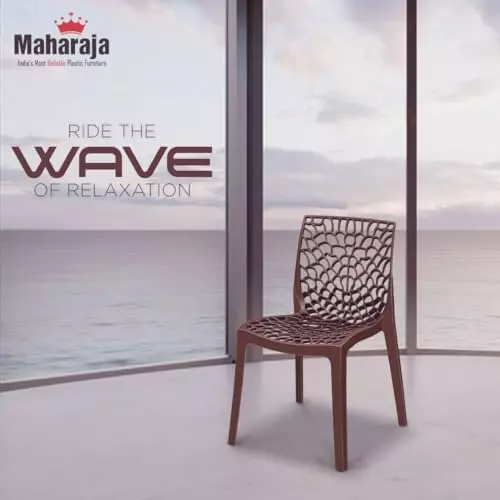 maharaja-wave-plastic-chairs-armless-strong-and-sturdy-structure-brown-pack-of-4-pcs
