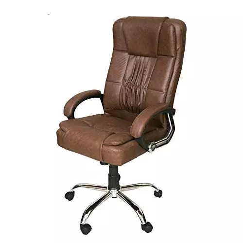 Mezonite High Back Brown Leatherette Office Executive Chair KI744