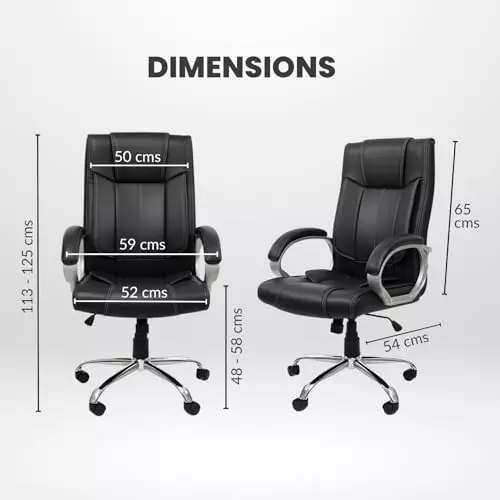 activa-kylie-ergonomic-boss-chair-with-padded-seat-arm-rest-high-back-premium-leatherette-pu-foam-black-for-home-gaming-office-use