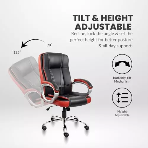 activa-venture-ergonomic-office-chair-with-arm-rest-high-back-leatherette-pu-foam-black-red-for-home-office-use