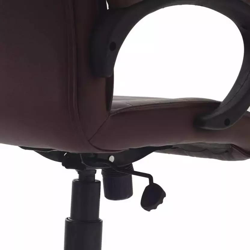 Ib basics Medium Back Leatherette Ergonomic Office Executive Chair Brown, Ergo017