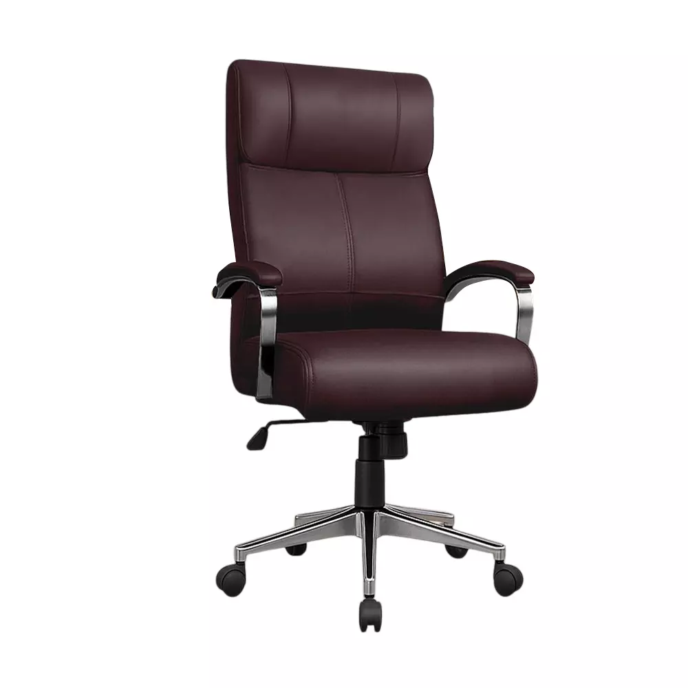Rose  Revolving Office Chair 110 Kg Weight Capacity Brown