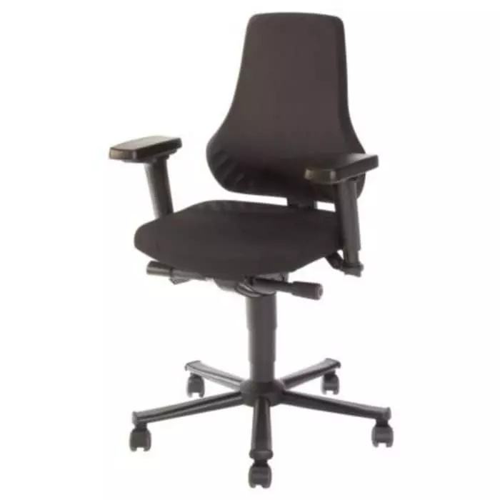 Bosch Rexroth Black Plastic Desk Chair, 120kg Weight Capacity, 3842546767