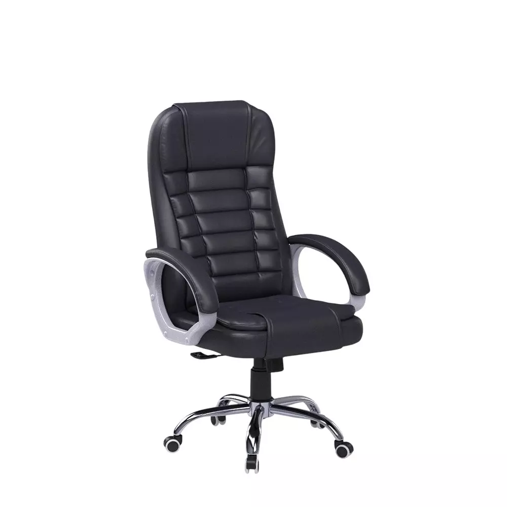 SAHANI High Back Ergonomic Executive Office Chair Leatherette Arm Rest Black, SSF-15