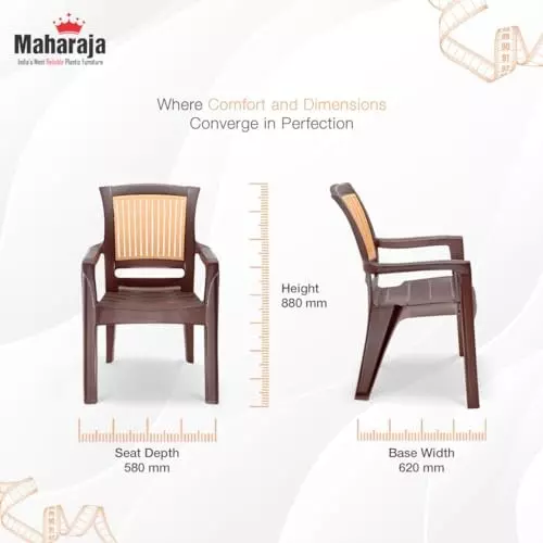maharaja-plastic-chair-matt-pattern-up-to-200-kg-weight-capacity-brown-beige-singham-104