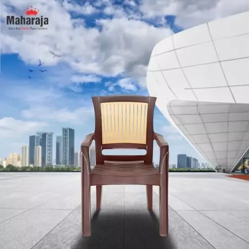 maharaja-plastic-chair-matt-pattern-up-to-200-kg-weight-capacity-brown-beige-singham-104