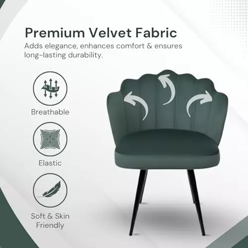 activa-crown-luxury-desk-chair-without-arm-rest-medium-back-velvet-forest-green-for-home-office-or-living-room