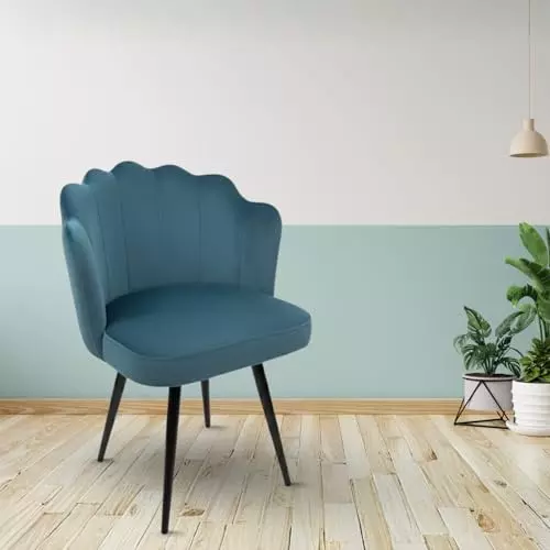 activa-crown-luxury-desk-chair-without-arm-rest-medium-back-velvet-teal-for-home-office-or-living-room