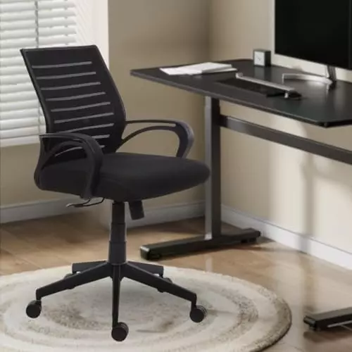 activa-jerry-ergonomic-office-chair-medium-back-mesh-fabric-black-for-home-office-use