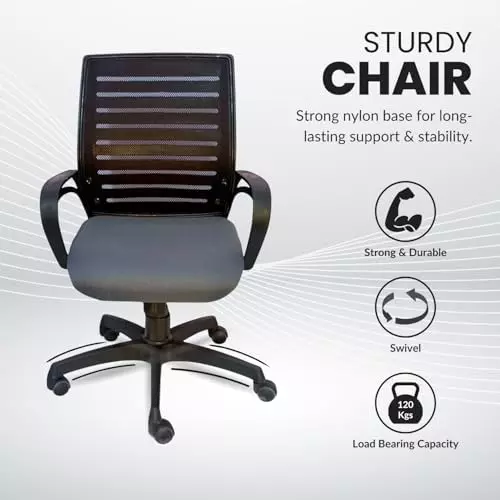 activa-jerry-ergonomic-office-chair-medium-back-mesh-fabric-grey-for-home-office-use